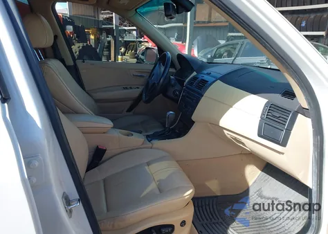 2006 BMW X3 3.0I z USA, uszkodzony, nr VIN WBXPA93486WD26557